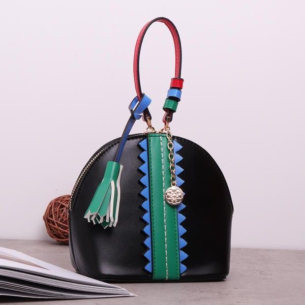 Dame Retro Mini-skulderveske Tassel Håndveske