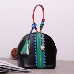 Dame Retro Mini-skulderveske Tassel Håndveske