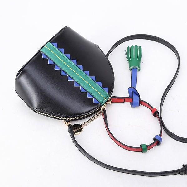 Dame Retro Mini-skulderveske Tassel Håndveske