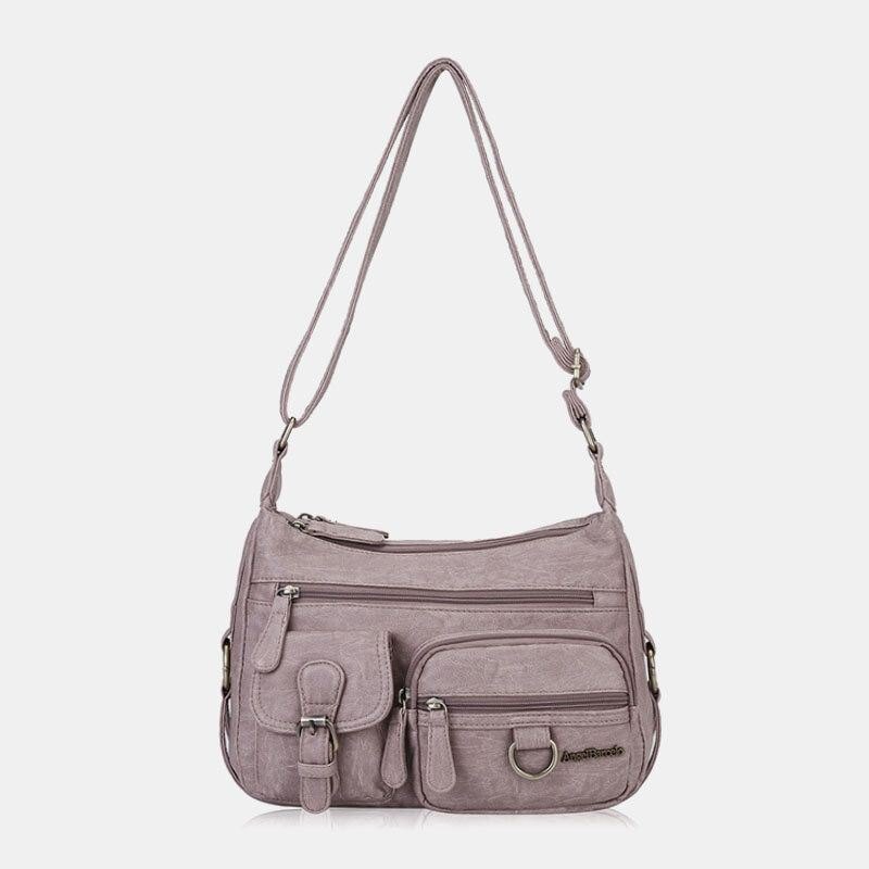 Dame Vanntett Multi-pocket Håndveske Crossbody Bag Skulderveske