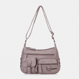 Dame Vanntett Multi-pocket Håndveske Crossbody Bag Skulderveske