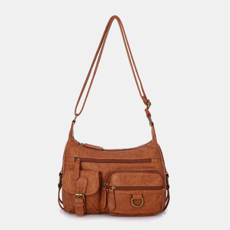 Dame Vanntett Multi-pocket Håndveske Crossbody Bag Skulderveske