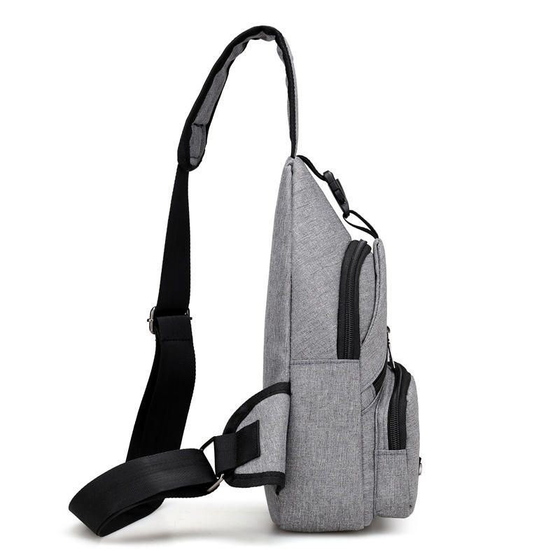 Herre Casual Outdoor Travel Sling Bag Brystveske