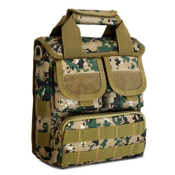 Herre Dame Army Fans Tactical Single Skuldervesker Håndvesker