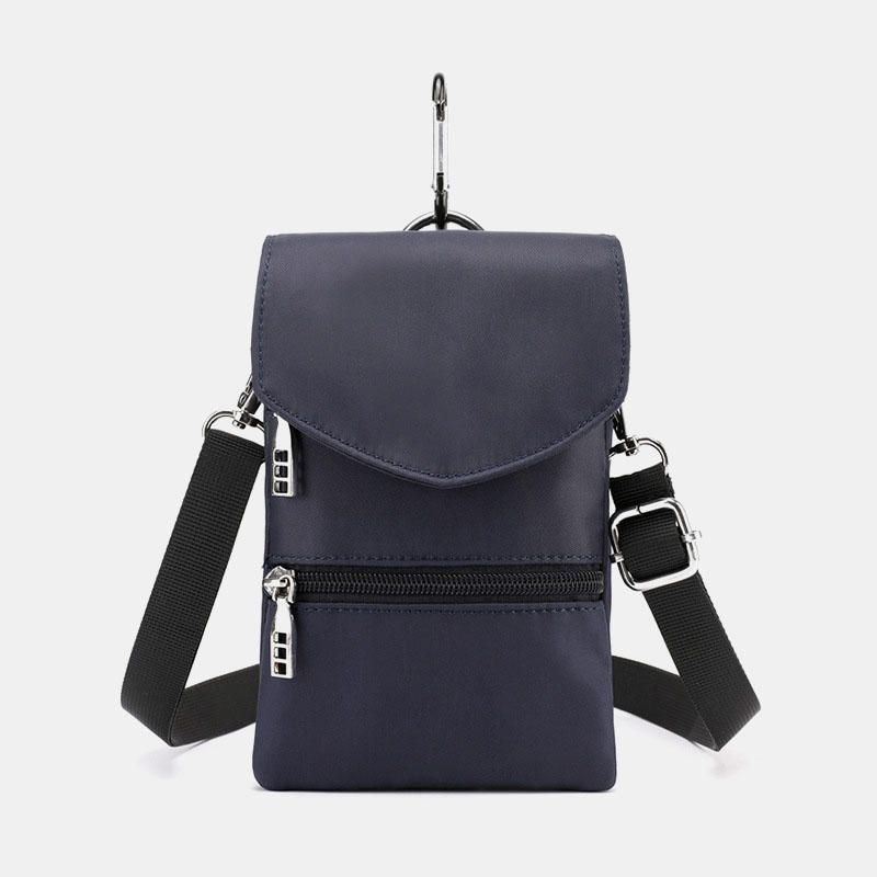 Herre Dame Liten Crossbody Veske Telefonveske Midjeveske