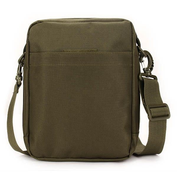 Herre Dame Nylon Sport Outdoor Tactical Army Ipad Skulder Crossbody Bag