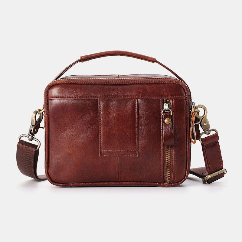 Herre Genuine Leather Small Crossbody Bag Handbag