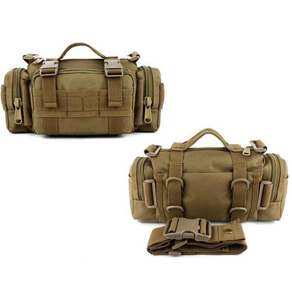 Herre Multifunksjonell Tactical Outdoor Camouflage Crossbody Brystmidjeveske