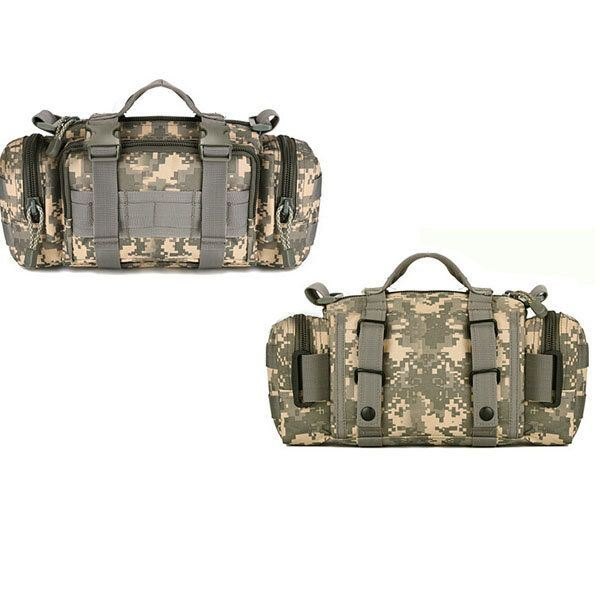 Herre Multifunksjonell Tactical Outdoor Camouflage Crossbody Brystmidjeveske