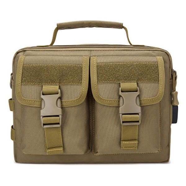 Herre Ny Canvas Tactical Camo Casual Crossbody Bag