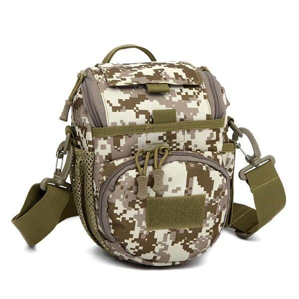 Herre Outdoor Camouflage Bag Skulderveske Sports Portable Bag