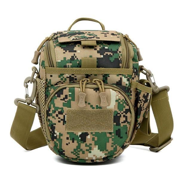 Herre Outdoor Camouflage Bag Skulderveske Sports Portable Bag