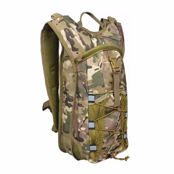 Herre Outdoor Sport Vandring Ryggsekk Tactical Oxford Cloth Backpack