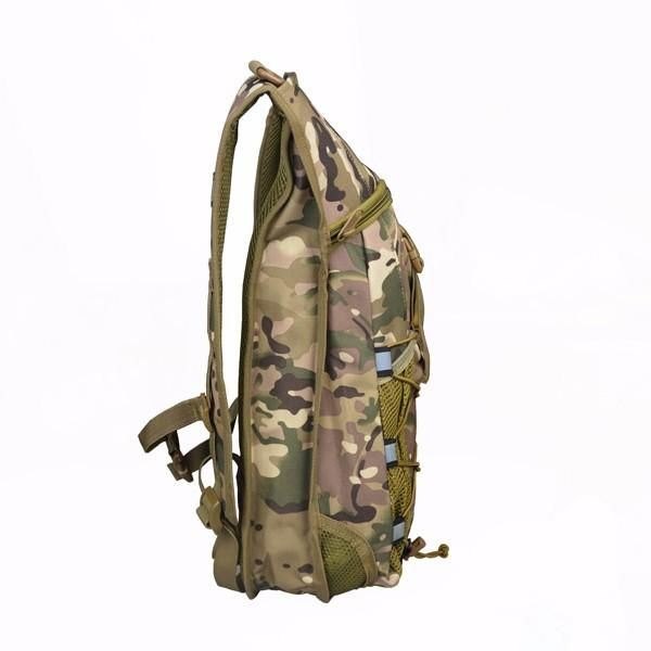 Herre Outdoor Sport Vandring Ryggsekk Tactical Oxford Cloth Backpack