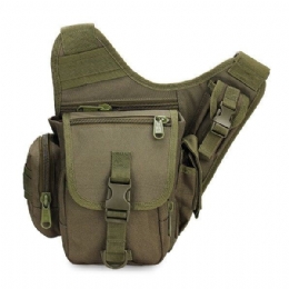 Herre Tactical Vandring Outdoor Travel Messenger Skuldervesker