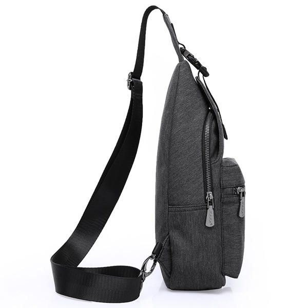 Kaka® Fashion Chest Pack Stor Kapasitet Swagger Bag Crossbody Reiseveske