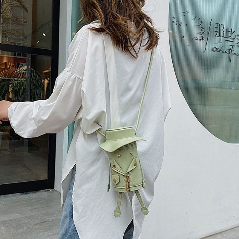 Kvinners Mote Skulderveske Crossbody Bag Bucket Bag