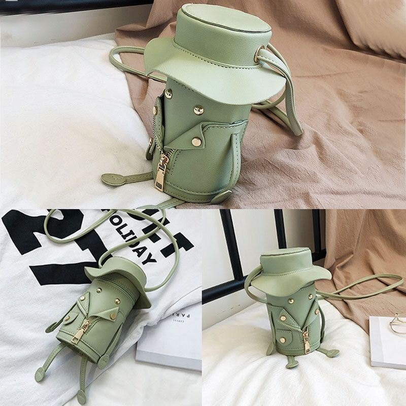 Kvinners Mote Skulderveske Crossbody Bag Bucket Bag