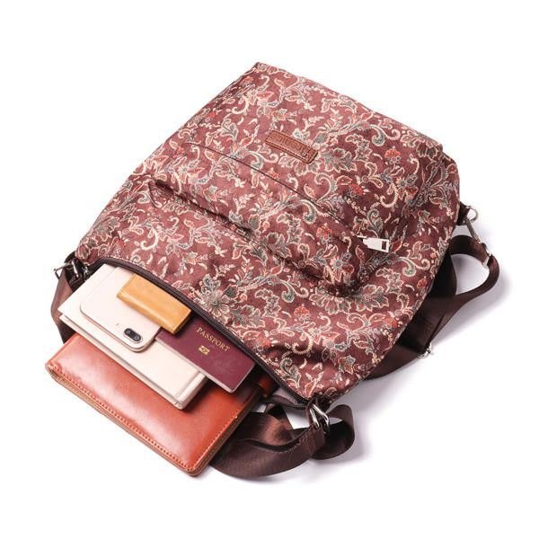 National Floral Travel Dame Ryggsekk Crossbody Bag