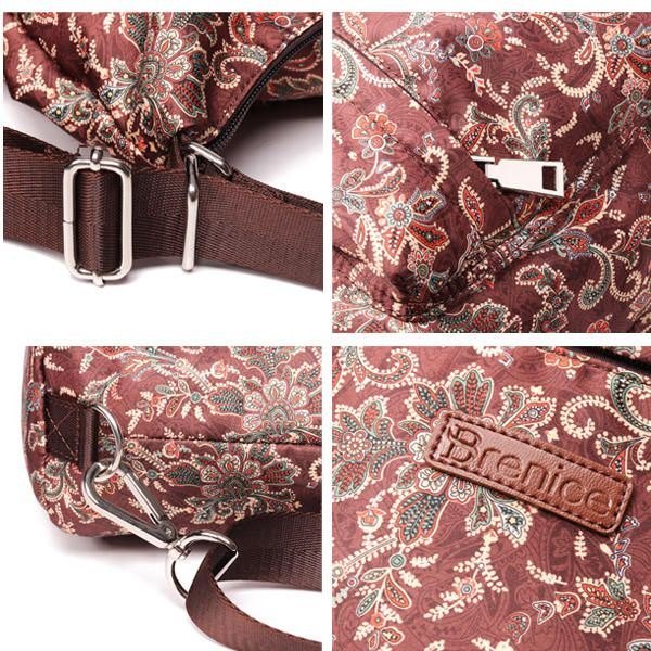 National Floral Travel Dame Ryggsekk Crossbody Bag