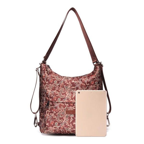 National Floral Travel Dame Ryggsekk Crossbody Bag