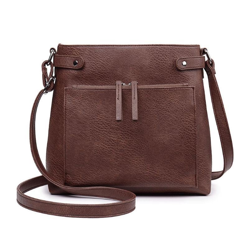 Solid Kortholder For Dame Multifunksjon Crossbody Bag