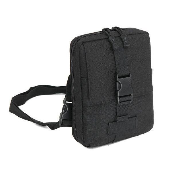 Taktisk Nylon Multifunksjons Miniverktøyveske For Herre Crossbody-veske Ipad-skulderveske