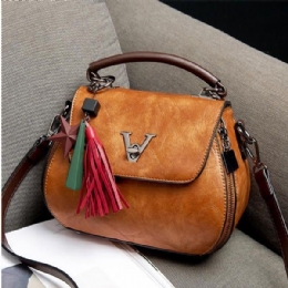 Vintage Dusk Bøtteveske Håndveske Crossbody-veske For Kvinner