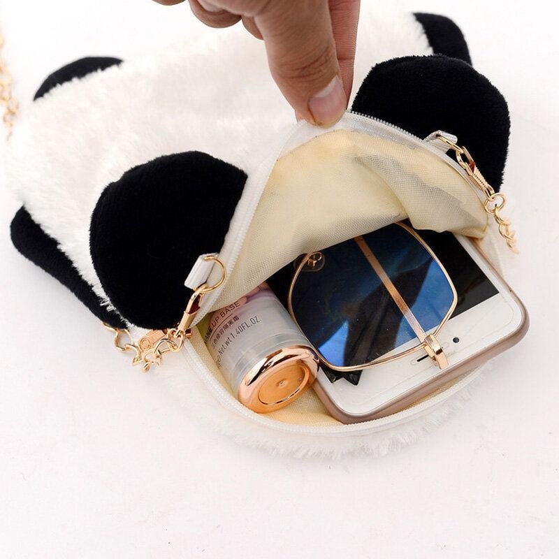 Vinter-ol For Dame Beijing 2022 Søt Panda Crossbody Bag Skulderveske