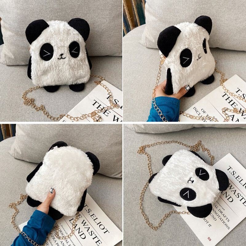 Vinter-ol For Dame Beijing 2022 Søt Panda Crossbody Bag Skulderveske