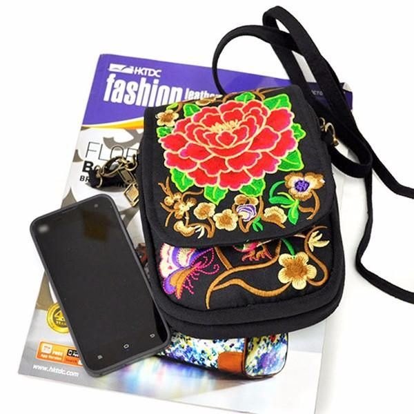 Women's Woman National Floral Canvas 5.5 Tommer Telefonveske