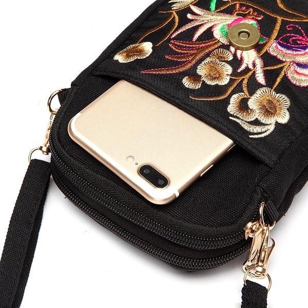 Women's Woman National Floral Canvas 5.5 Tommer Telefonveske