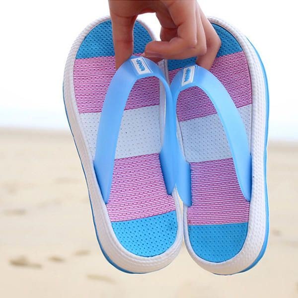 Dame Casual Soft Clip Toe Strandsandaler