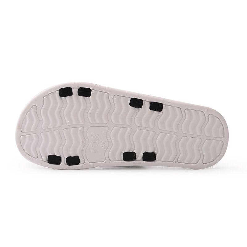 Herre Hollow Comfy Soft Sole Slidesandaler Hjem Uformelle Tøfler