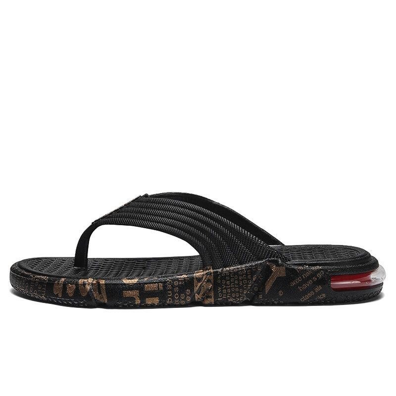 Herre Pustende Lett Myk Såle Flip Flops Casual Tøfler