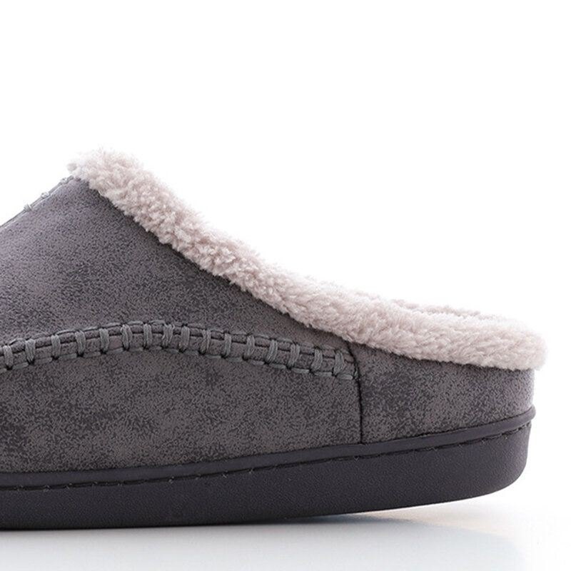 Herre Varmfôret Slip On Home Casual Vintertøfler