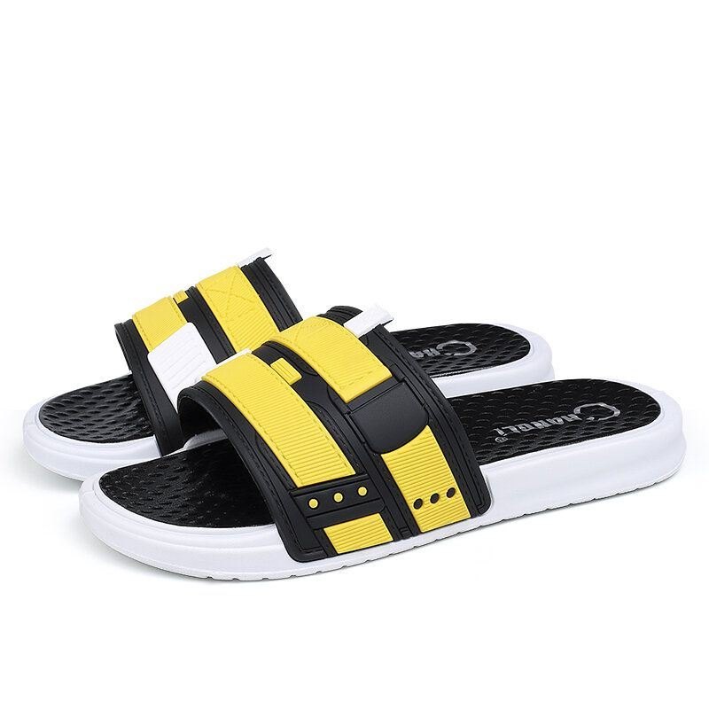 Sklisikker Herre Casual Slip On Home Outdoor Tøfler