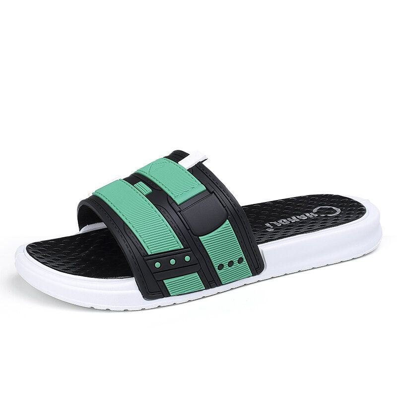 Sklisikker Herre Casual Slip On Home Outdoor Tøfler