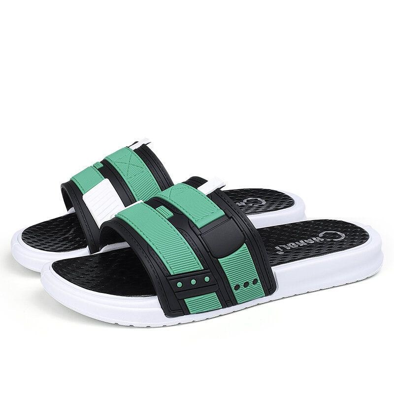 Sklisikker Herre Casual Slip On Home Outdoor Tøfler