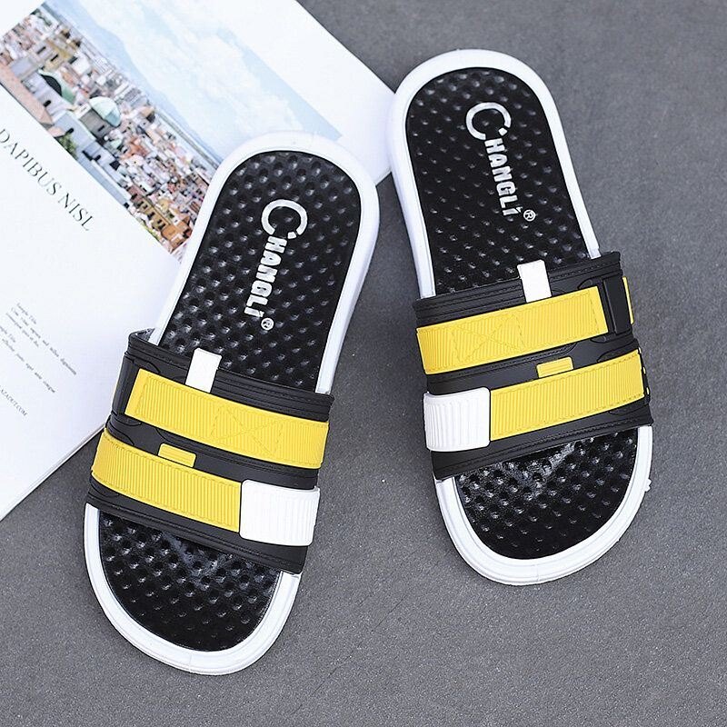 Sklisikker Herre Casual Slip On Home Outdoor Tøfler