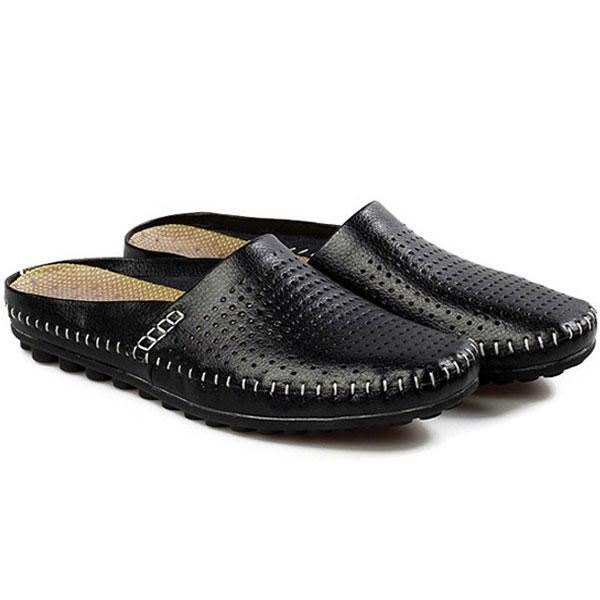 Slipper Men Hollow Out Casual Beach Slip On I Skinn