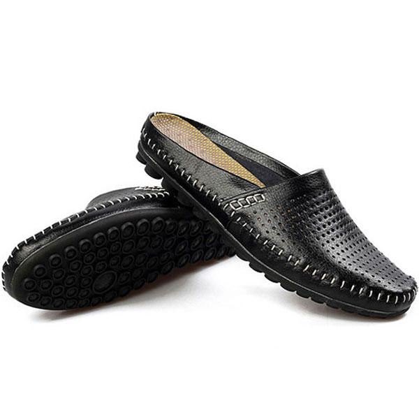 Slipper Men Hollow Out Casual Beach Slip On I Skinn