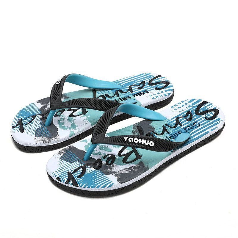 Unisex Strandtøfler Herre Dame Uformelle Tøfler Med Tøfler Pustende Anit-slip Flipflops