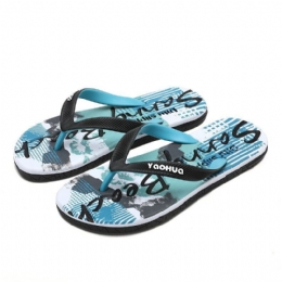 Unisex Strandtøfler Herre Dame Uformelle Tøfler Med Tøfler Pustende Anit-slip Flipflops