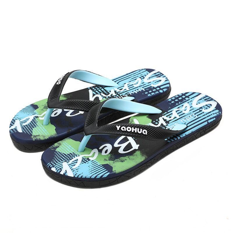 Unisex Strandtøfler Herre Dame Uformelle Tøfler Med Tøfler Pustende Anit-slip Flipflops