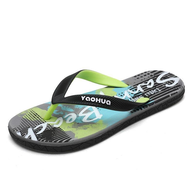 Unisex Strandtøfler Herre Dame Uformelle Tøfler Med Tøfler Pustende Anit-slip Flipflops