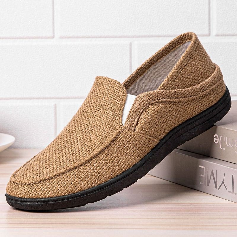 Herre Bærbare Slip On Soft Soled Casual Driving Loafers Sko