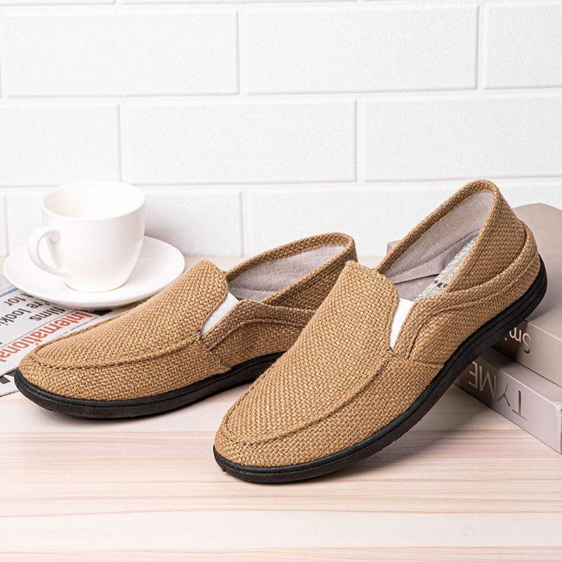 Herre Bærbare Slip On Soft Soled Casual Driving Loafers Sko