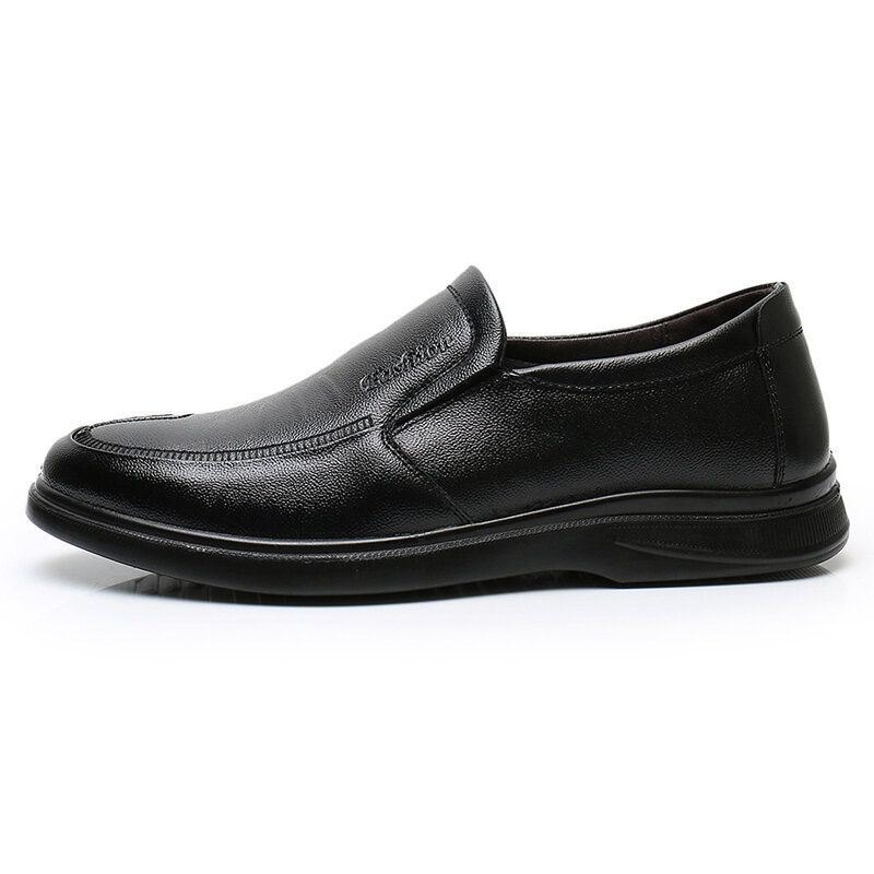 Herre Business Slip On Casual Daily Ekte Skinnsko