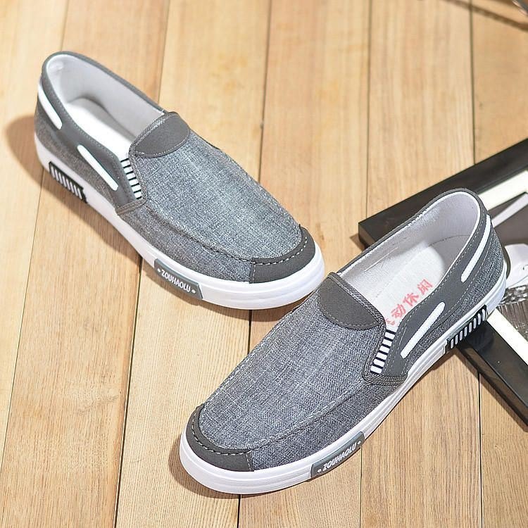 Herre Canvas Casual Myk Comfy Daily Business Loafers